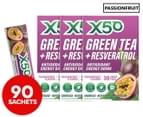 3 x X50 Green Tea + Resveratrol Antioxidant Energy Drink Passionfruit 30 Serves 1