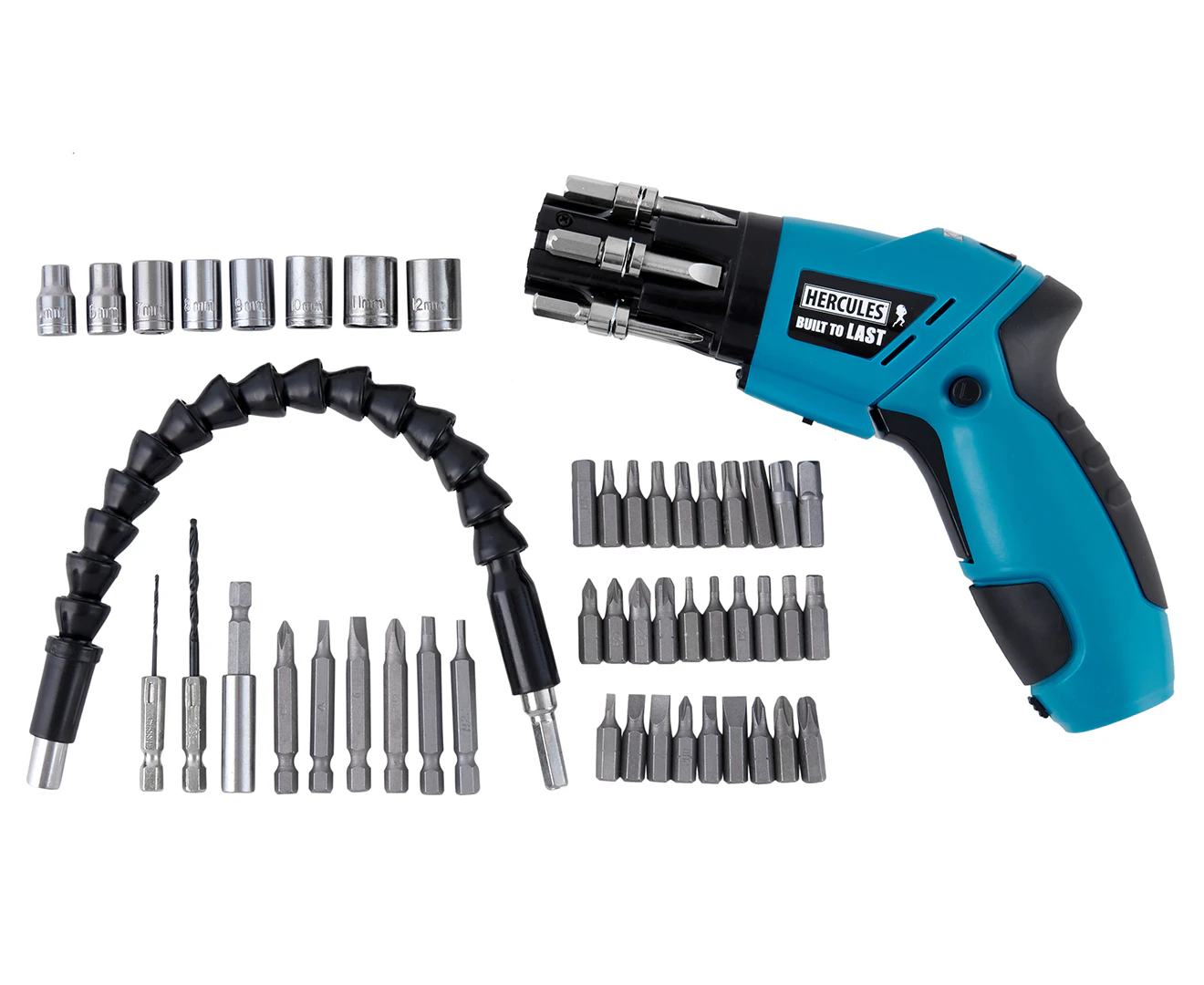 Hercules 56-Piece Ultimate Cordless Drill & Screwdriver Kit