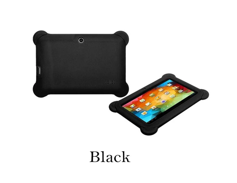 Android Tablets 8Gb 7" Touch Screen Android 4.4 Os Kid's Tablet With Case - Black
