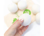 Activated Eco Wool Dryer Balls 6-Pack w/ Storage Pouch