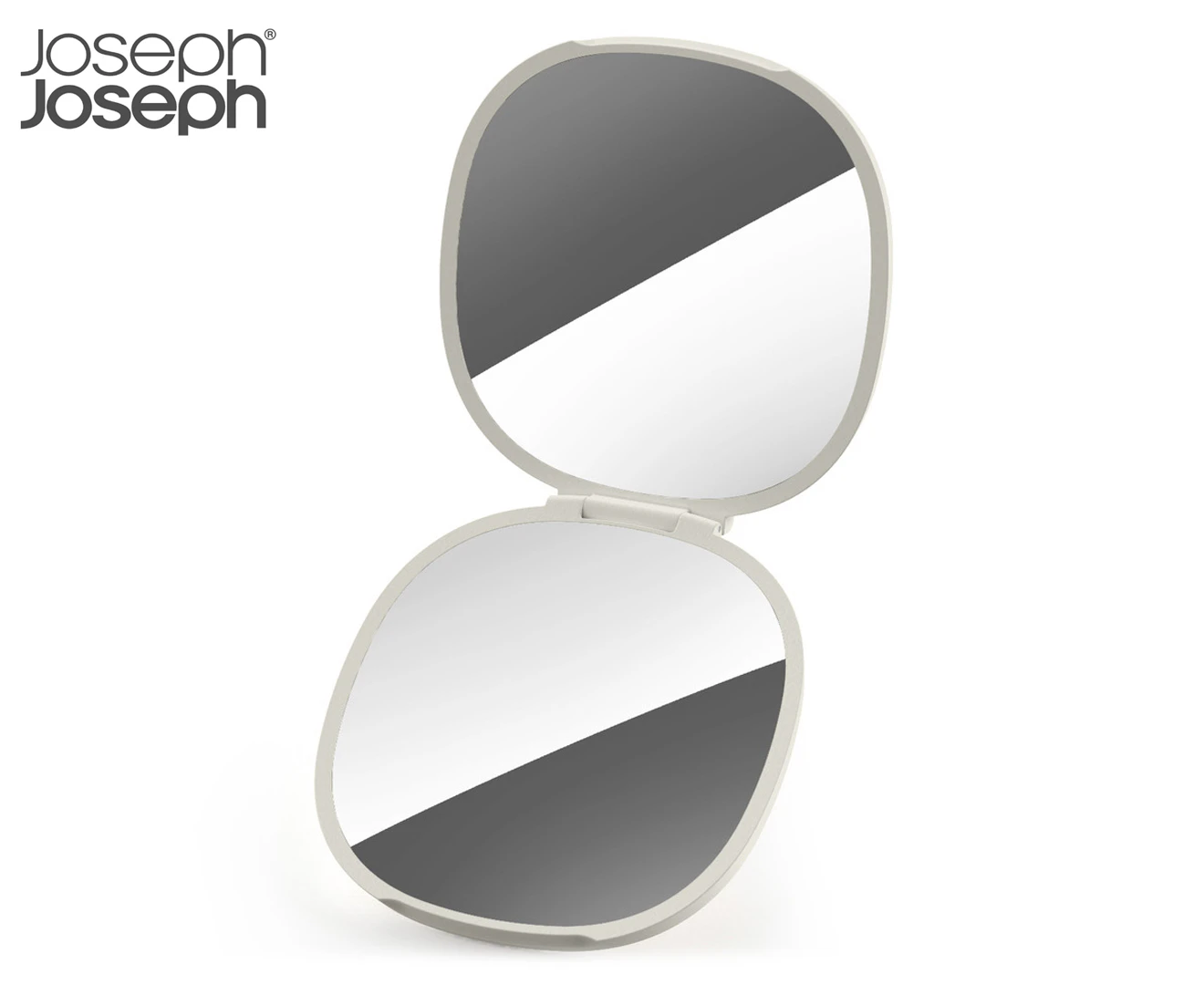 Joseph Joseph Viva 2-in-1 Compact Magnifying Mirror - Shell