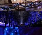 Lexi Lighting 100 LED Solar Powered Fairy Light - Blue 3