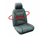 Tuff Terrain Canvas Black Seat Covers to Suit Holden Colorado RG LTZ Dual Cab 12-08/14 FRONT