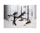 BLACK LORD Weight Bench 10in1 Press Multi-Station Fitness Home Gym Equipment