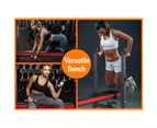 Weight Bench Press Squat Rack Incline Fitness Home Gym Equipment