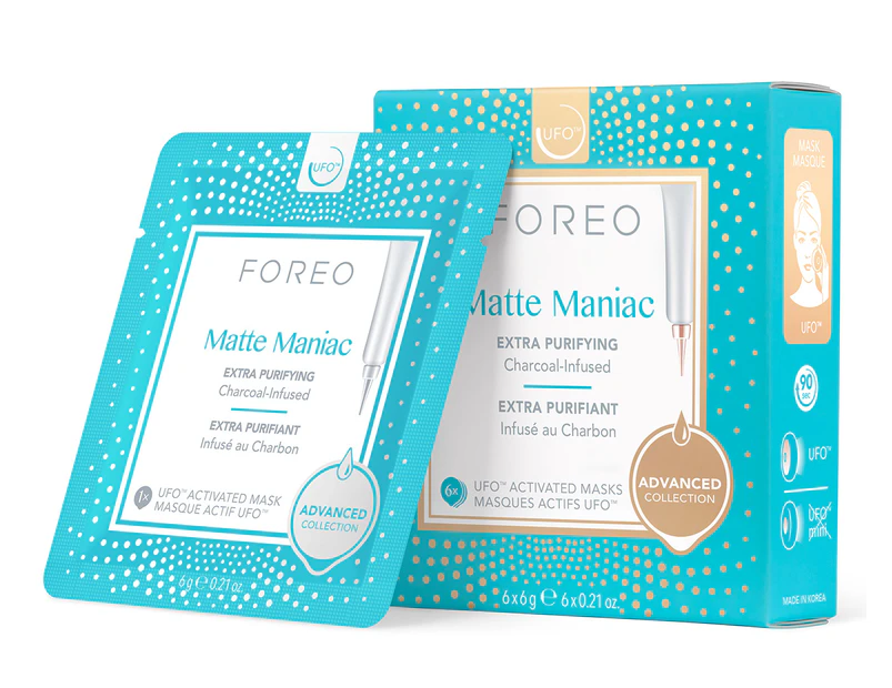 Foreo Matte Maniac UFO Activated Masks 6-Pack
