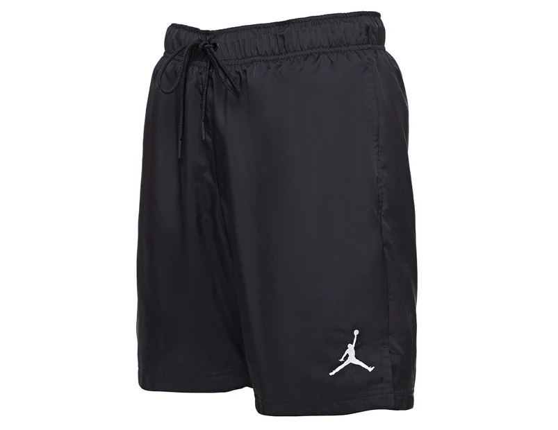 Nike Men's Jordan Jumpman Poolside Shorts - Black/White