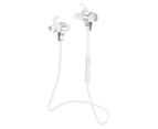 Wireless Earphones Neckband Sports bluetooth Earphone Stereo Earbuds Music Headphones with Mic White 1