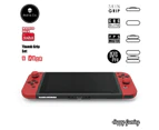 Skull & Co. Thumb Grip Set for Nintendo Switch Joy-Con Controller (Mario Red)