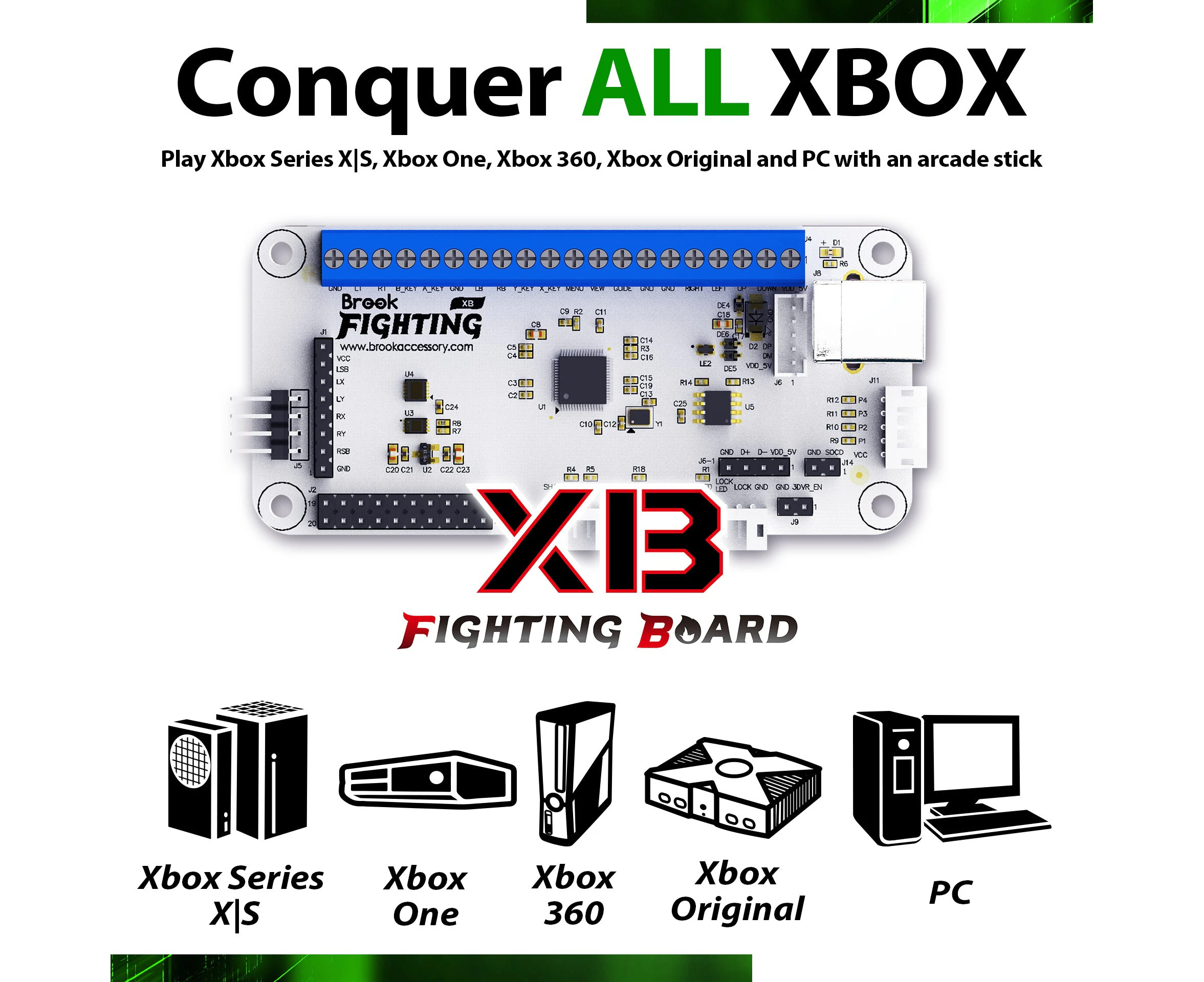 Brook XB Fighting Board