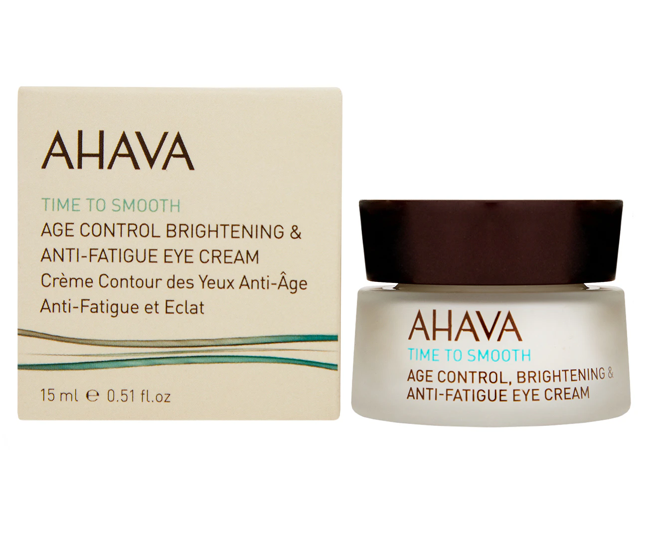 Ahava Time To Smooth Age Control Brightening & Anti Fatigue Eye Cream 15ml/0.51oz