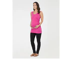 Up/Down Nursing Tank Very Berry Womens Maternity Wear by Ripe Maternity