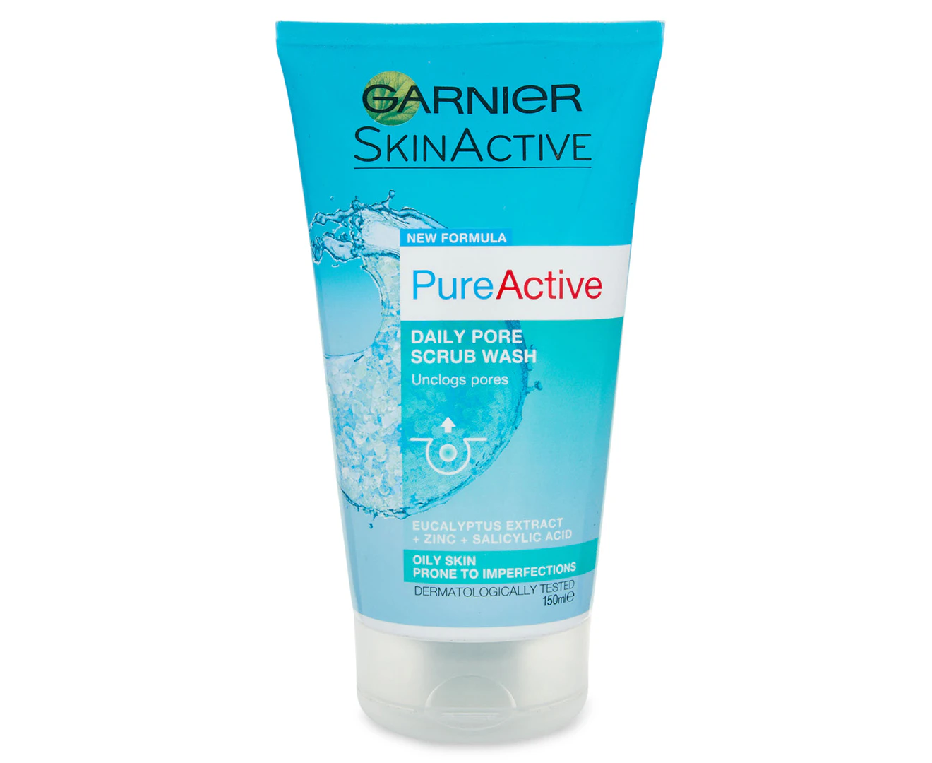 Garnier Pure Active Daily Pore Scrub Wash 150mL