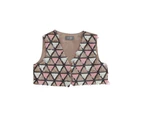 Microbe By Miss Grant Girl Wrap cardigans - Sand