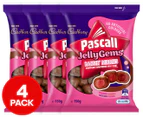 4 x Pascall x Cadbury Jelly Gems Bangin' Berries 160g