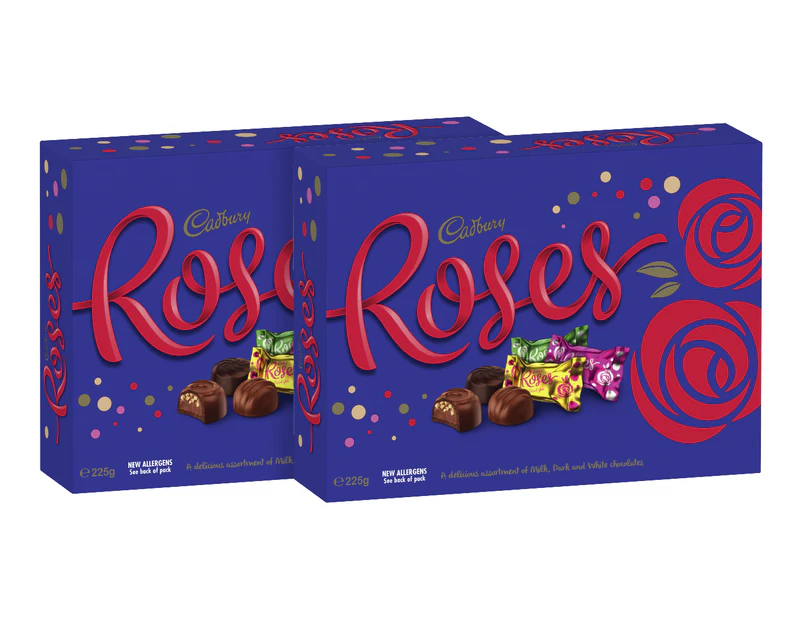 2 x Cadbury Roses 225g