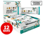 12 x Emerald Labs Whole Food Bar Coconut & Cashew 65g