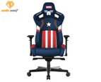 Anda Seat Marvel Captain America Edition Gaming Chair - Blue/White/Red