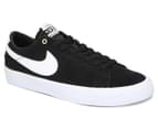 Nike Men's SB Blazer Low Pro GT Skate Shoes - Black/White 2