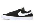 Nike Men's SB Blazer Low Pro GT Skate Shoes - Black/White 3