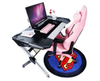 Anda Seat Soft Kitty Gaming Chair - Pink/White