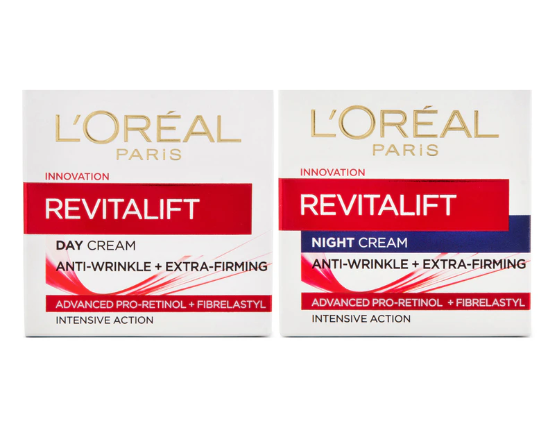 L'Oréal Revitalift Anti-Wrinkle + Firming Day & Night Cream 50mL