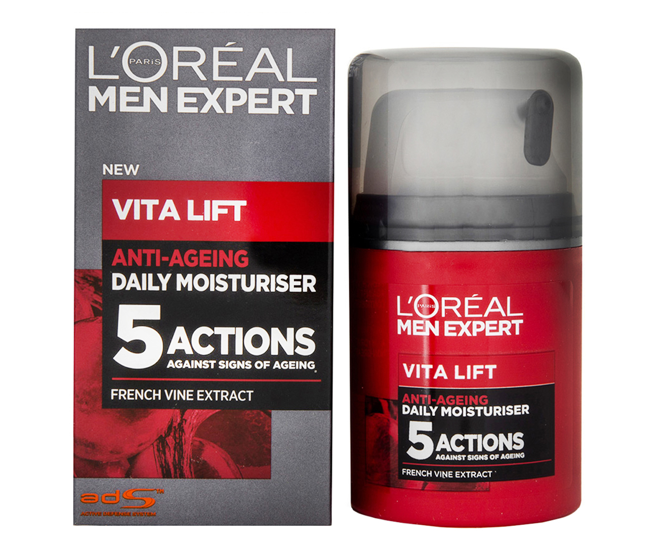 L'Oréal Men Expert Vita Lift 5 Daily Anti-Ageing Moisturiser 50mL ...
