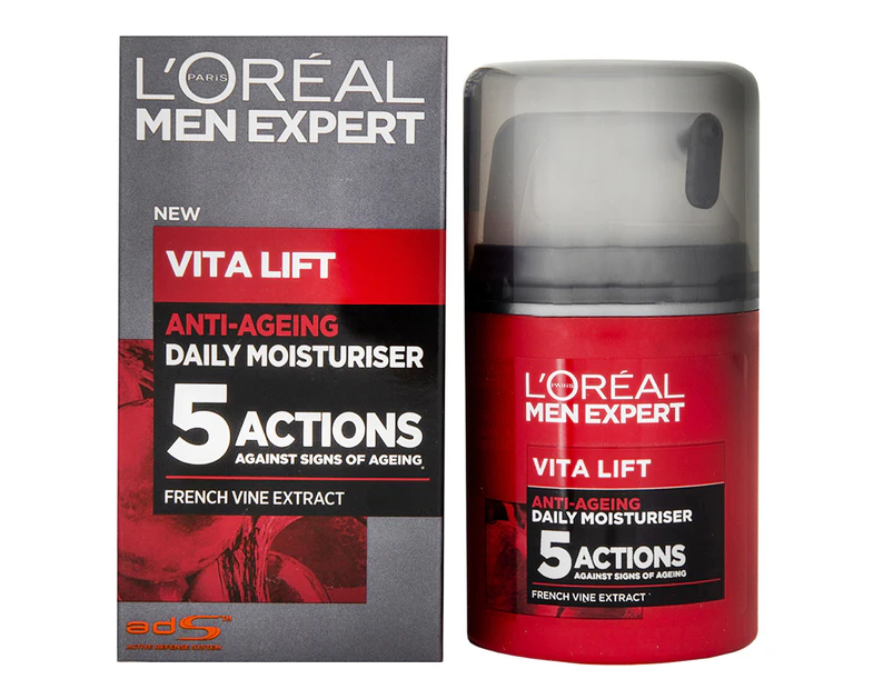 L'Oréal Men Expert Vita Lift 5 Daily Anti-Ageing Moisturiser 50mL