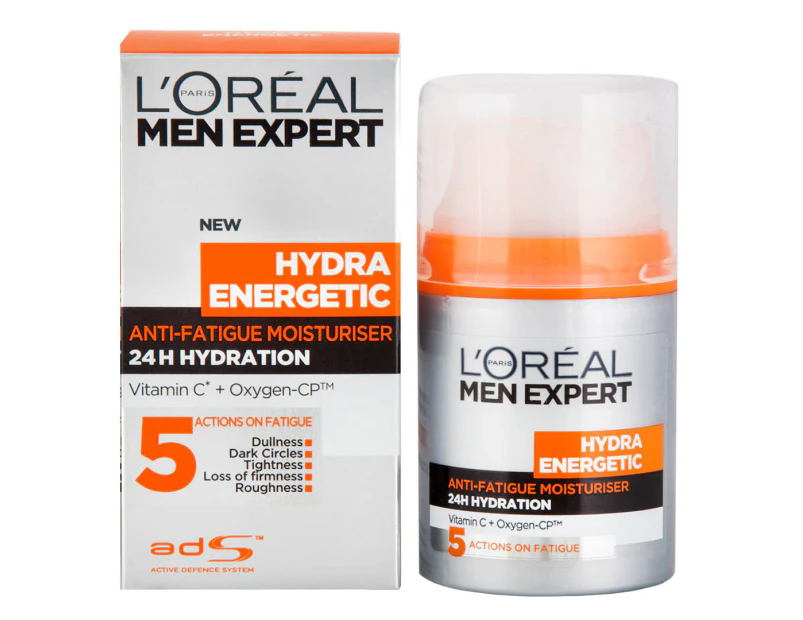 L'Oréal Men Expert Hydra Energetic Anti-Fatigue Moisturiser 50mL