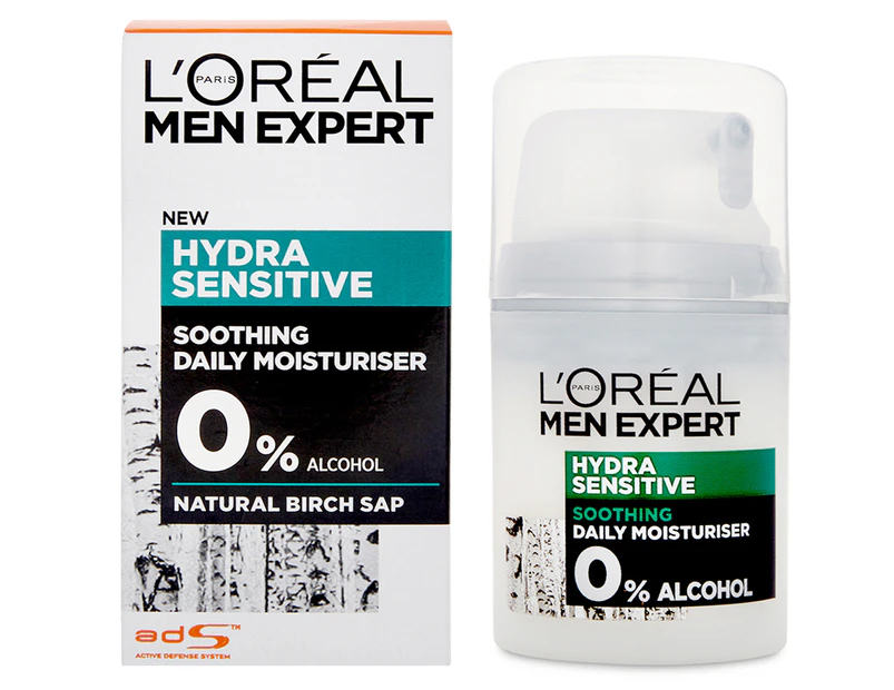 L'Oréal Men Expert Hydra Sensitive Soothing Daily Moisturiser 50mL