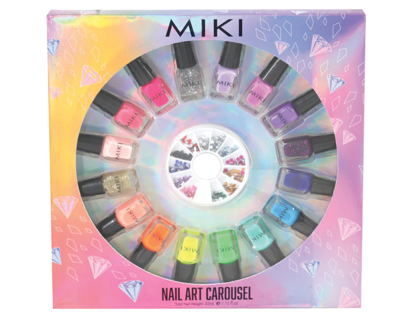 Miki Nail Polish & Art Carousel Set 32mL