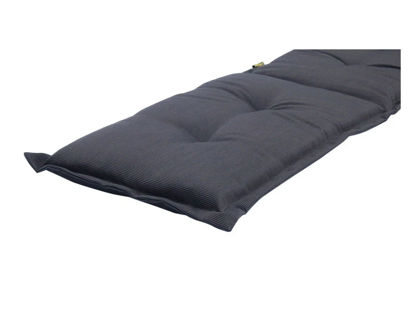 Royale Outdoor Bench Cushion 120cm - Black Grey