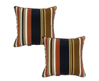 Sahara Outdoor Scatter Cushions - Stripes (Set of 2 )