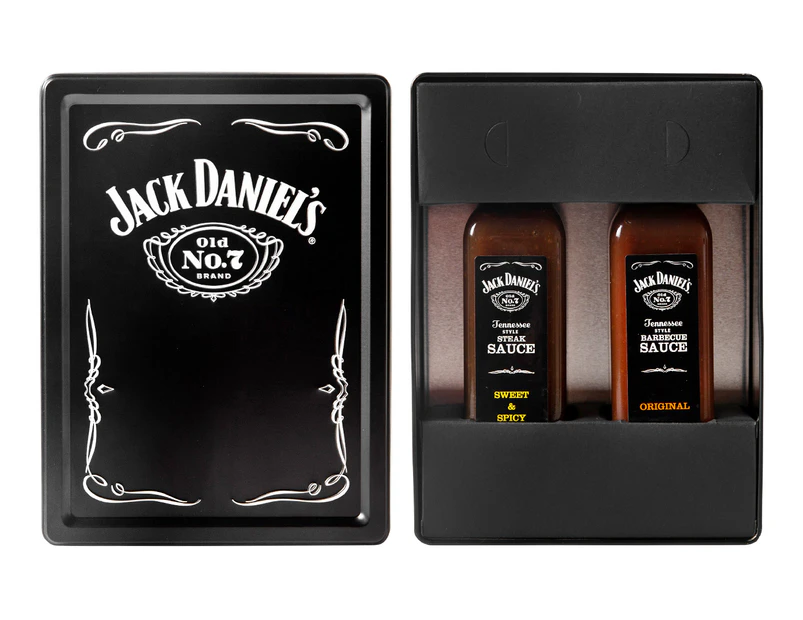 Jack Daniel's 2-Piece Barbecue Gift Tin 560g
