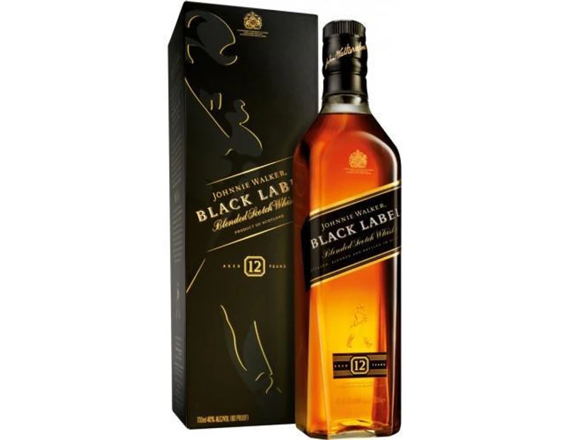 6 x Johnnie Walker Black Label 700Ml