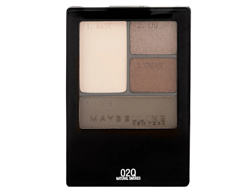 Maybelline Expert Wear Eye Shadow Quads 4.8g - Natural Smokes