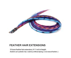 (Plier, Hook with Micro Rings 200Pcs, Dark Blonde) - Ryalan Hair Extension Kit Plier Plus Pulling Hook Bead Device and Loop Needle Tool Kits with 200 Silic