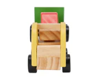 Kids Wooden Car Carrier Truck Toy (Wood) movable tray and car-Age: 18 M+