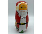 Wooden Nesting Dolls 5 pcs - Santa Claus design.