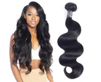(41cm , Hair Bundles) - Amella Hair 8A Brazilian Virgin Hair Body Wave 1 Bundle 100% Unprocessed Brazilian Body Wave Remy Human Hair Extensions(41cm )