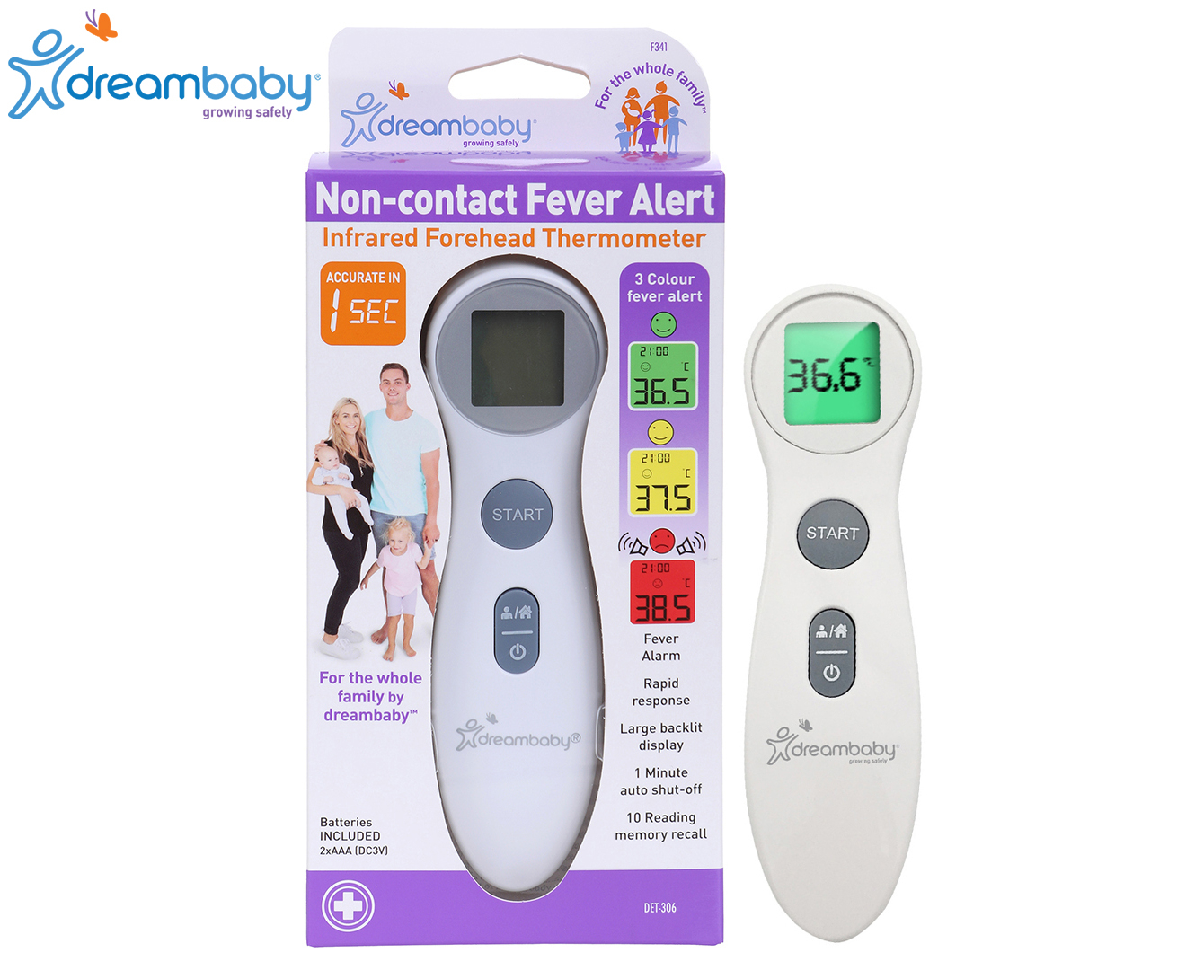 Sejoy Touchless Forehead Thermometer for Adults and Kids, Digital Infrared  Thermometer for Fever