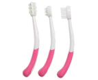 Dreambaby 3 Stage Baby Gum & Tooth Care Set - Pink