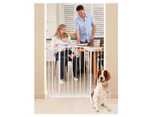 Dreambaby Chelsea Xtra Tall & Xtra Wide Auto-Close Security Gate - White