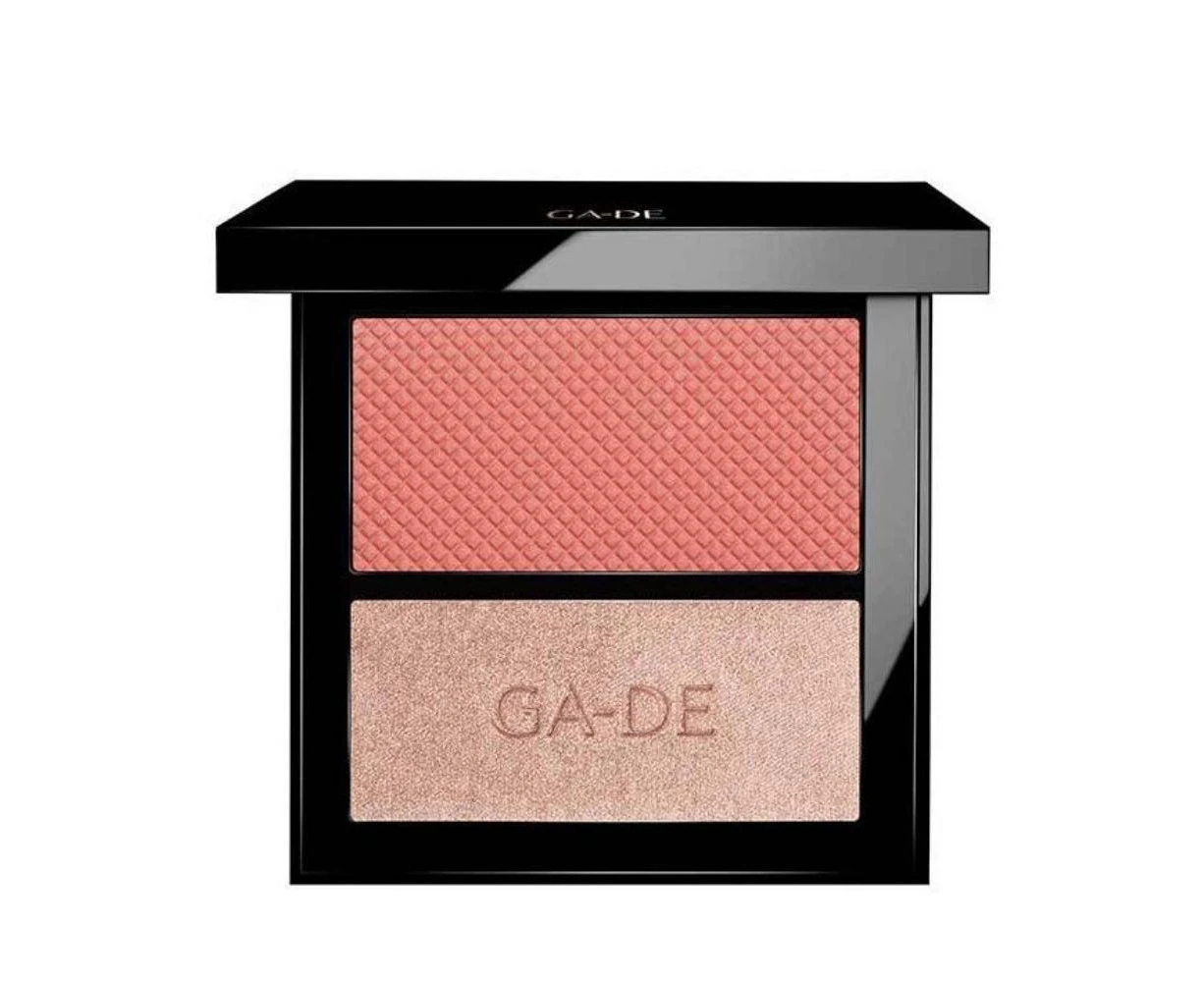 GA-DE Velveteen Blush & Shimmer Duet Blush & Bronzer 25 ml Long Lasting - Rose and Glow