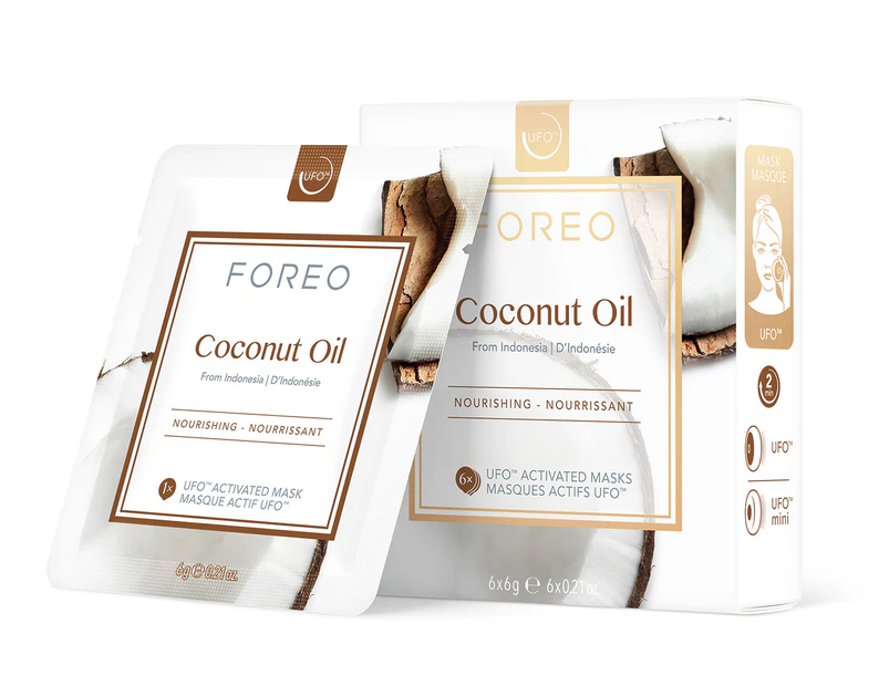 Foreo Farm to Face Coconut Oil UFO Activated Masks 6-Pack