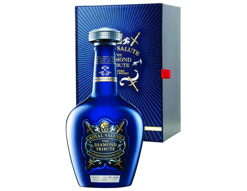 ROYAL SALUTE The Diamond Tribute 700mL @ 40% abv