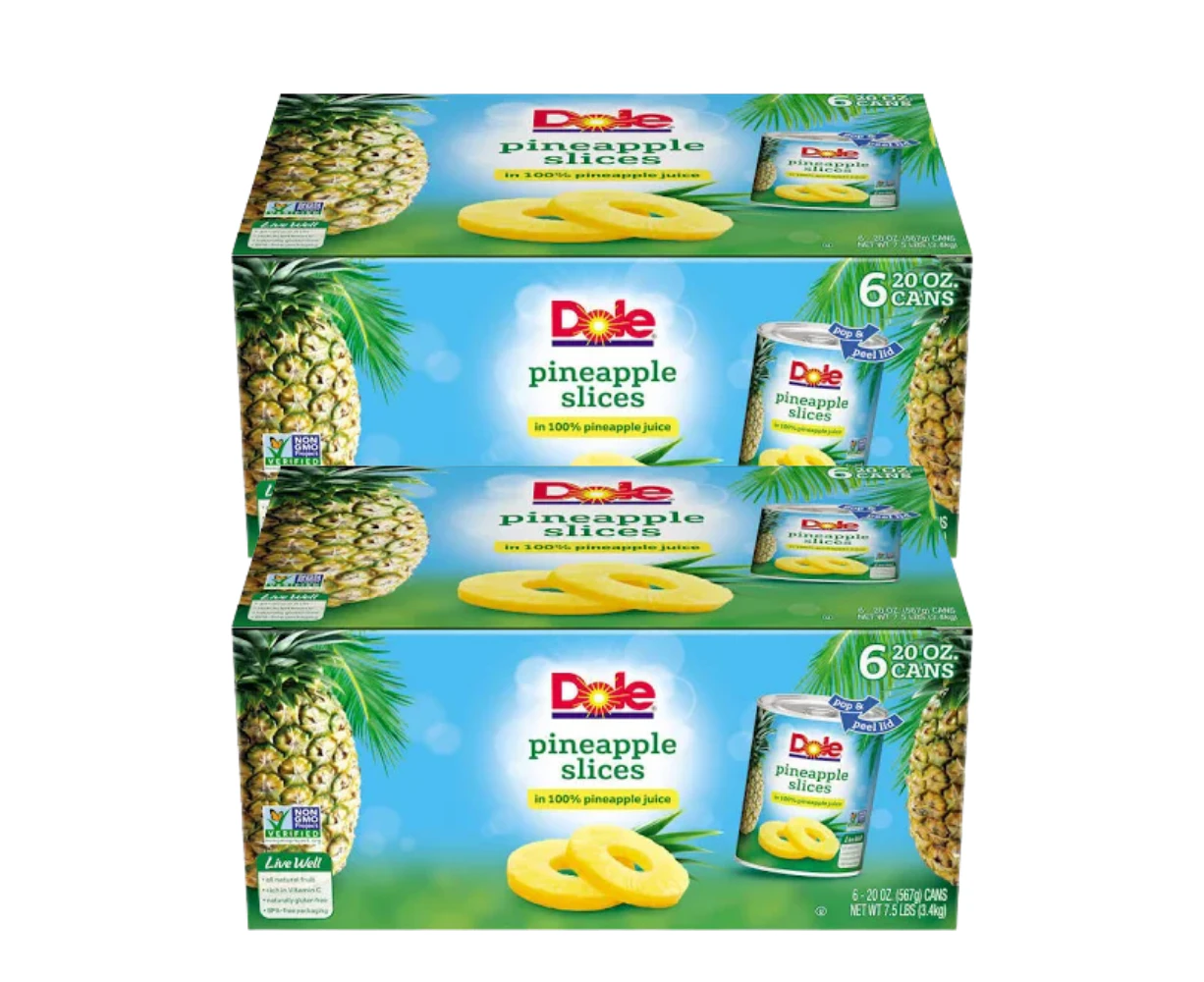 Dole Pineapple Slices in Juice 567g x 12