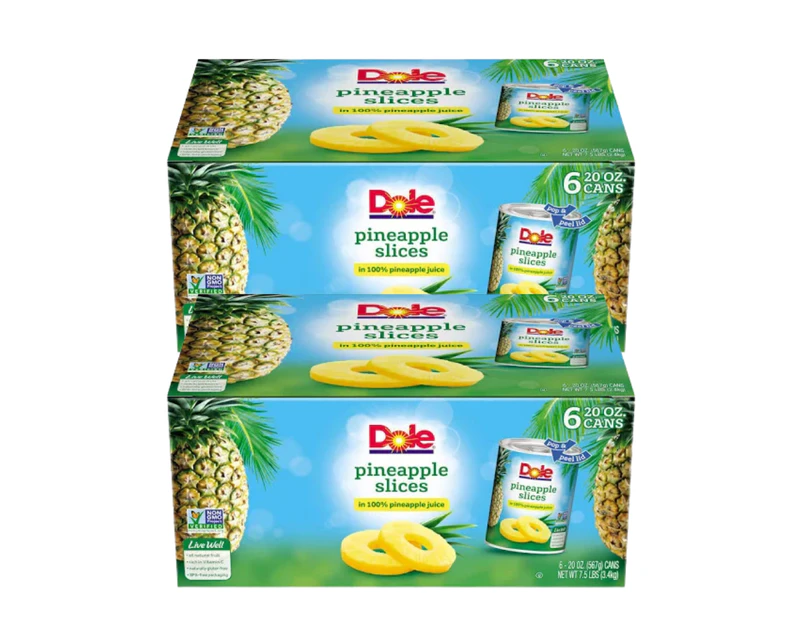 Dole Pineapple Slices in Juice 567g x 12