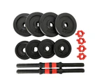 Buffalo Sports Alpha 15kg Dumbbell Set