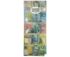 SOUVENIR NOTE PAD Children's Kids Toy Fake Pretend Play Australian Dollar Money 1